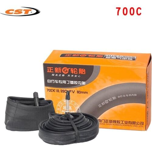 CST Road Bike Tube Bicycle parts 700C Cycling 700 *18 23 25 28 32 35 43 American valve French valve bike Inner Tube