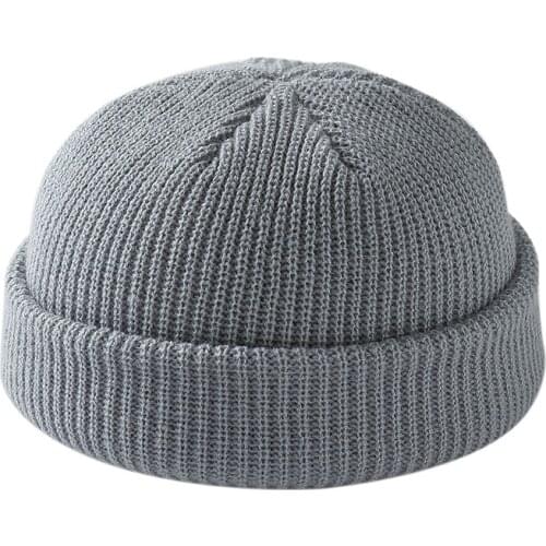 Unisex Winter Beanies Men Skullcap Colors Warm Hat Solid Soft Cap Boys Girls Hot Short Melon Knitted Cap Autumn Bonnet Beanies