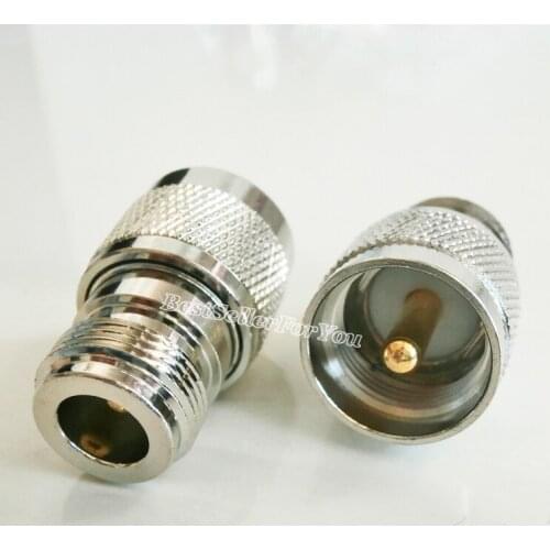 10Pcs UHF Male PL259 PL 259 Plug To N Type Female Jack RF Connector Converter/Adapter