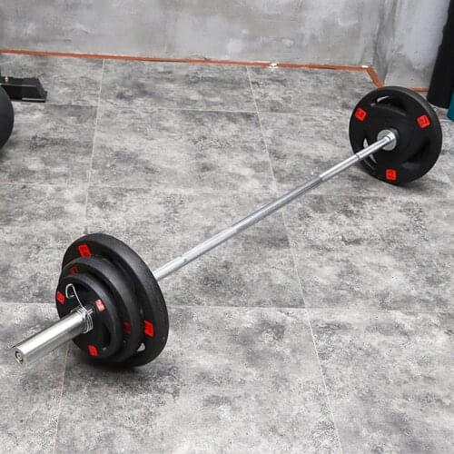 Free Shipping Olympic Sports Barbell Bar Professional Athletes Gain Muscle Steel Solid Seightlifting Bar