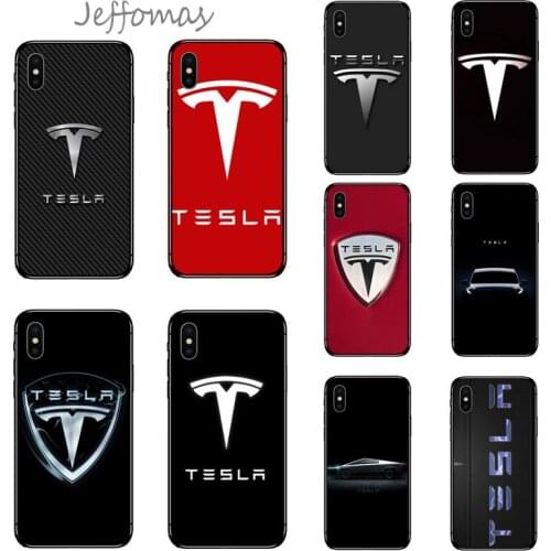 Tesla Super Electric Car Phone Case for iPhone 11 12 pro XS MAX 8 7 6 6S Plus X 5S SE 2020 XR