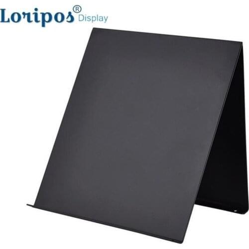 T Shirt Rack Display Shoes Holder Tray Shoes Display Rack Black Metal Bracke Table Display Shelf For Man Shirt Display Stand