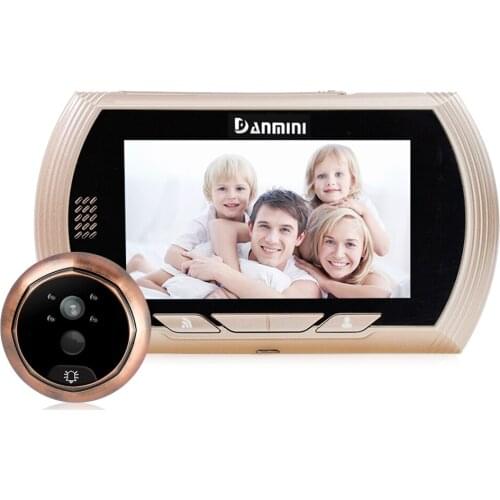 4.3 Inch WIFI Wireless Intercom Doorbell 720P Cloud Storage Video Door Phone