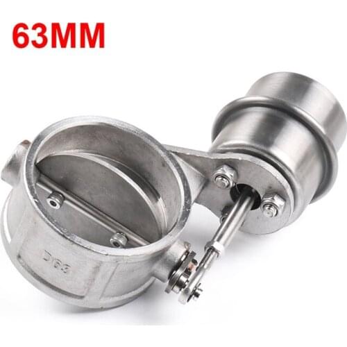 Car Exhaust Control Valve Boost Vacuum Activated Exhaust Cutout Open Style Pressure 1 BAR