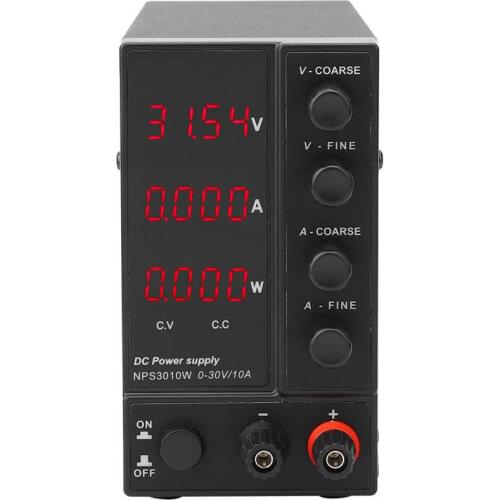 Laboratory Power Supply NPS3010W DC Power Supply Stabilized 4 Digits Fixed Test Mini Switching Power Supply EU Plug