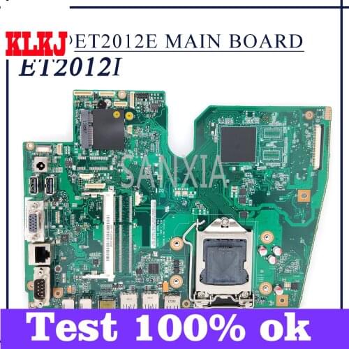KLKJ ET2012E PC Motherboard For ASUS ET2012I Original Mainboard UMA GM H61