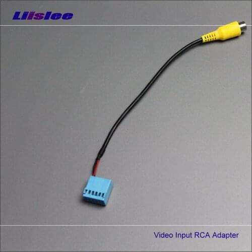 Original Video Input Switch For VW 2015~2017 RCA Adapter Connector Convertor Wire Cable Rear View Camera