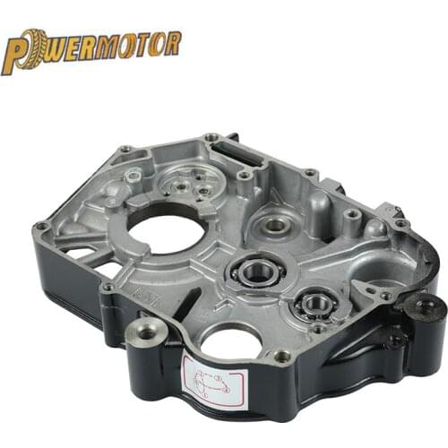 Motorcycle Engines Right CrankCase with Bearing for Lifan 125 LF 125cc Horizontal Kick Starter Dirt Pit Bikes Parts
