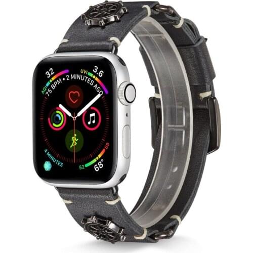 Retro Leather watch band strap for apple watch 1 2 3 4 5 iwatch watchbands 38mm 42mm 40mm 44mm