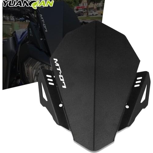 Motorcycle Windshield Extension Spoiler Windscreen Air Deflector MT-07 FZ-07 For YAMAHA MT07 FZ07 MT/FZ 07 2018 2019 2020 2021