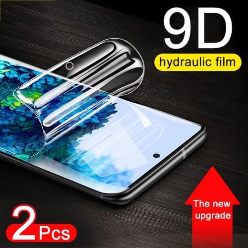 2Pcs Screen Protector For Samsung Galaxy s20 ultra Hydrogel Film For Samsung s 20 ultra plus 20s Soft Film Not Glass