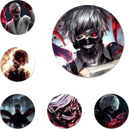 Tokyo Ghouls Icons Pins Badge Decoration Brooches Metal Badges For Clothes Backpack Decoration