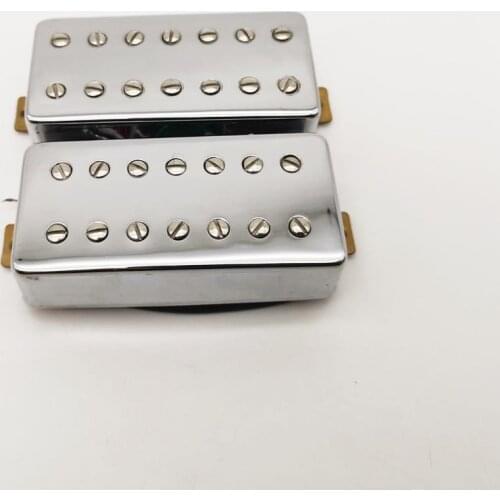 7 Strings Guitar Pickups Humbucker Pickups Chrome Cover Double row screw 4C Electric Guitar Pickups