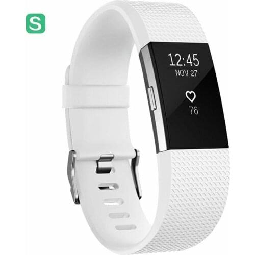 1pc Strap for Fitbit Charge 2/2 HR Silicone WristBand Sport Watch Replacement Smart Bracelet Accessories Wristband