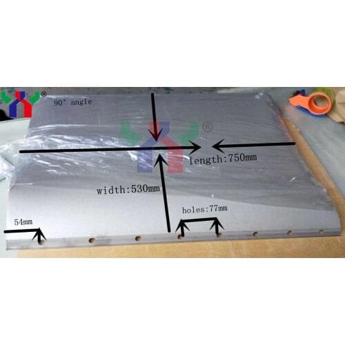 3pcs Heidelberg SM74 Cylinder Jackets DHL delivery,spare part of the offset printing machine