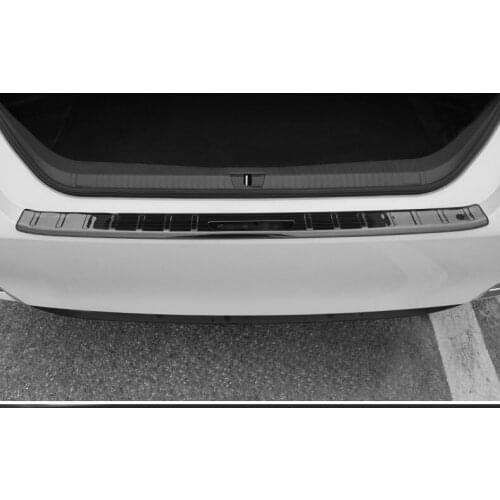 Car accessories For Toyota Avalon 2019 Stainless Steel Rear Trunk Boot Bumper Guard Plate Protector Molding Trim