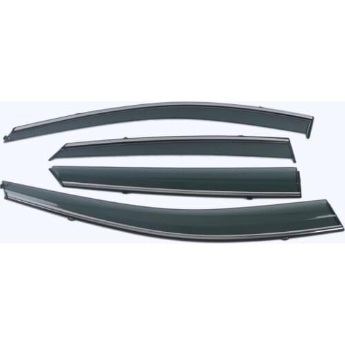Car Styling 4 Pieces Rain Guards Side Window Visor Cover Trim For Hyundai IX35 2010-2020