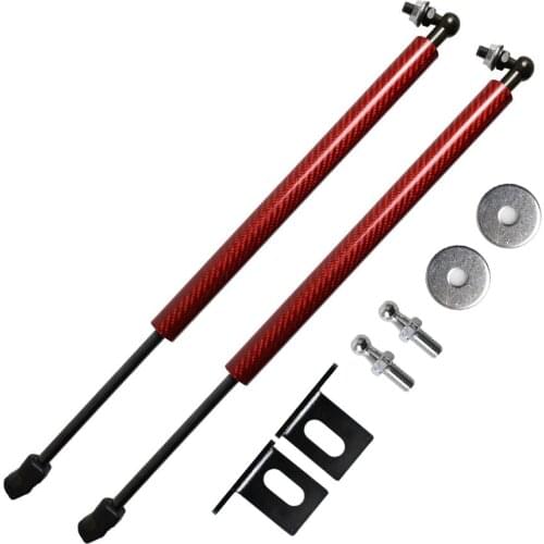 Hood Bonnet Gas Struts Lift Supports for Nissan Altima Nissan Teana 2013–2018 Carbon Fiber Shock Damper Absorber