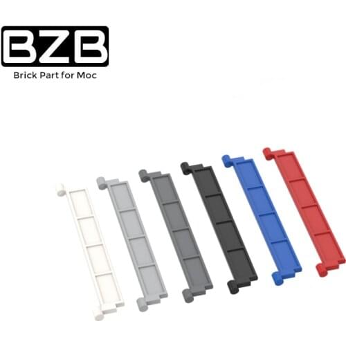 BZB MOC 4218 1X8.5 Garage Rolling Door Building Block Model Brick Parts Kids High-tech Technical DIY Educational Toys Gifts