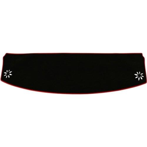 Suitable for Tesla model 3 special instrument panel pad suede light-proof mat heat insulation sunscreen dust-proof mat