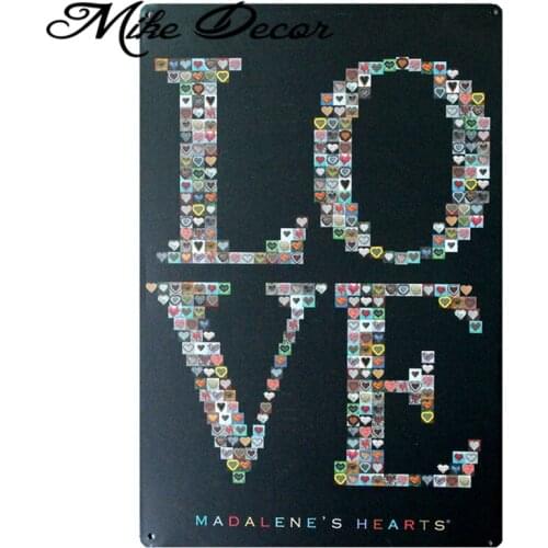 [ Mike86 ] Love Metal Tin signs wall decor House Office Restaurant Bar Pub Painting art B-132 Mix order 20*30 CM