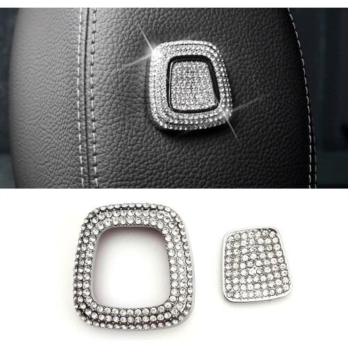 For Mercedes Benz B180 B200 B220 B250 B Class W247 2018 2019 2020 Head Pillow Adjust Switch Button Diamond Trim Crystal Cover