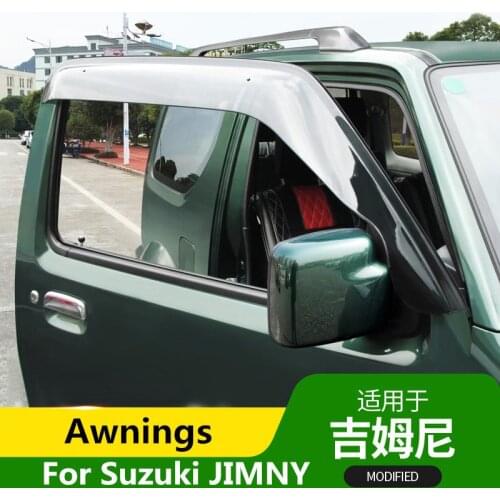 Awnings & Shelters For Suzuki JIMNY 2007-2015 special rain eyebrow modified off-road accessories