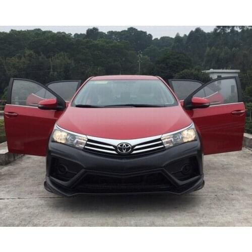 Applicable to Toyota 2014 Corolla Modified Large Enveloping Front and Rear Bar Side Skirt