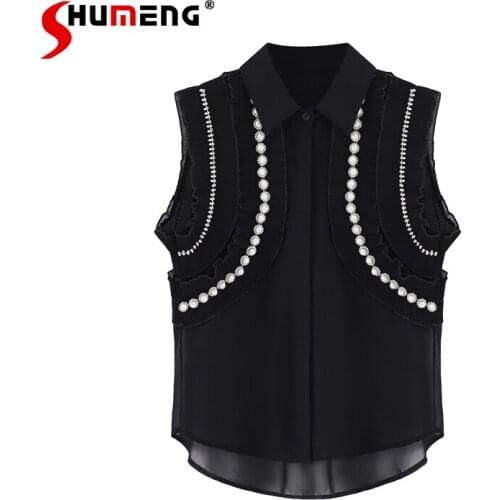 Shumeng Sleeveless Blouses