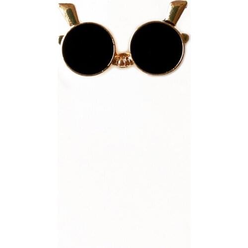 Punk Collection Enamel Pin Sunglasses Brooch Badge Denim Shirt Lapel Pins For Backpacks Gothic Jewelry Gift