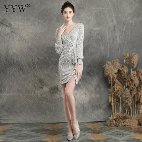 Женские платья с v-образным вырезом YYW China At AliExpress