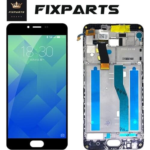 Meizu M5 LCD Display Touch Screen Digitizer Assembly M611D M611Y M611A For MEIZU M5 Mini LCD With Frame 5.2 Inch M611h Screen