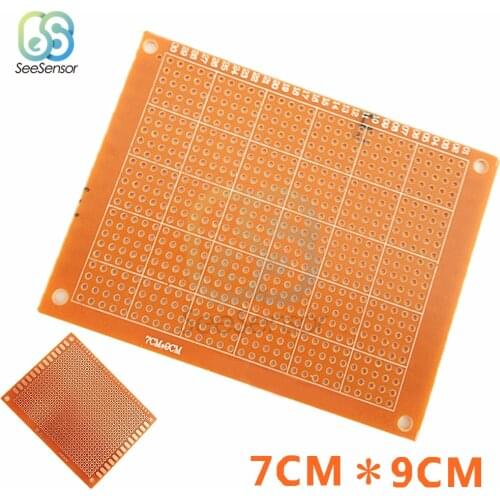 10Pcs Single Side DIY Prototype Paper PCB Universal Experiment Matrix Circuit Board 7x9cm 70x90mm 2.54mm