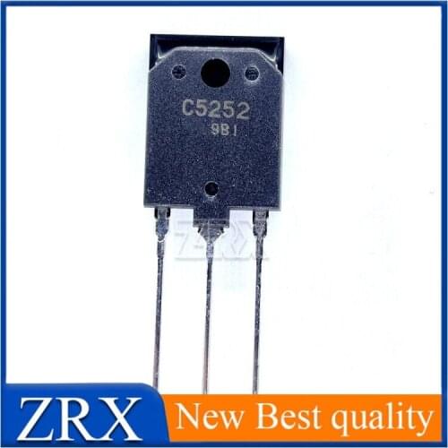 5Pcs/Lot New original 2SC5252 C5252 NPN power triode package TO-3PF