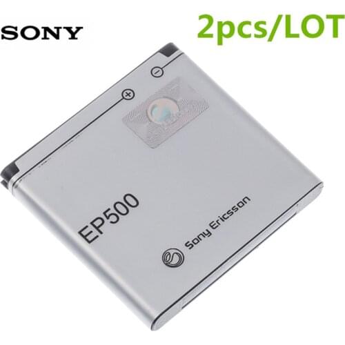 Sony 100% Original EP500 1200mAh battery For Sony Ericsson Xperia ST17I ST15I SK17I WT18I X8 U5I E15i wt18i wt19i U8 battery