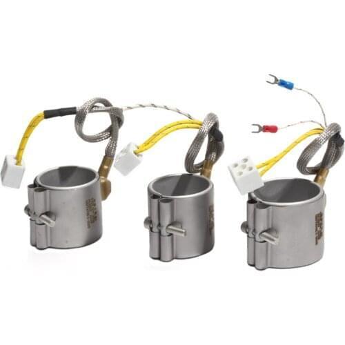 65mm Diameter 30~45mm Height 110V/220V/380V 210W/250W/280W/320W Aluminized Band Heater Sealed O-ring Heating Element