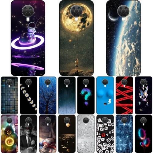 For Nokia G10 Case Fashion Silicone Soft TPU Cute Back Cases for Nokia G20 Phone Cover Funda Coque