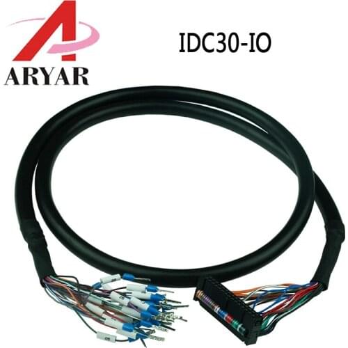 Serv IDC30 IO cable Extension Cable 30Pin Adapter Cable IDC30 converter terminal with numbered cable IO signal cable 30P 2.54mm