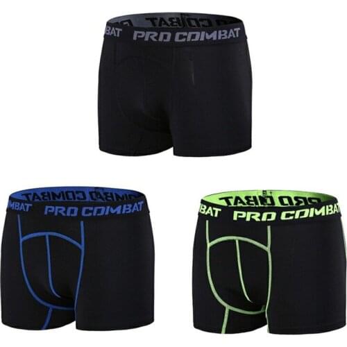 Compression Shorts Men Gym Shorts Compression Underwear Crossfit Shorts Running Short Sport Training Quick-drying Bottoms