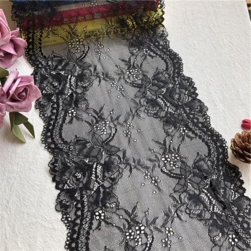 21-4 22cm E3043 Out Fancy Lace Decoration DIY Dress Sewing and Fabric Lace Decoration Curtain Decoration Wedding Dress Decoratio