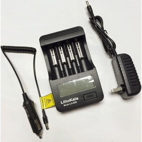 NLiitokala lii-400 of the LEDs 18650/26650/14500 battery charger, the battery capacity detection / internal resistance / voltage