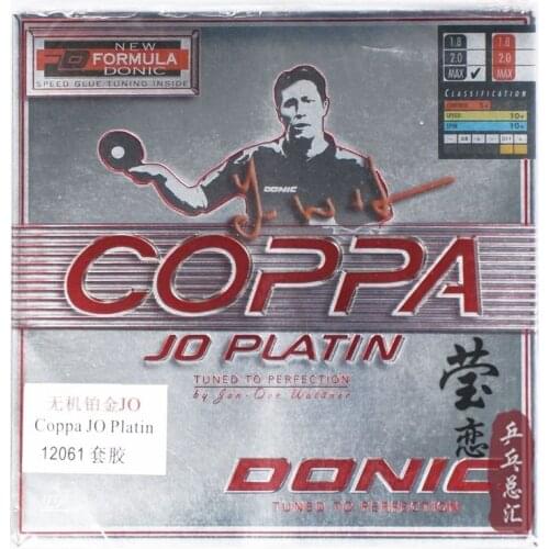 Original Donic JO COPPA/ JO PLATIN 12061 table tennis rubber table tennis rackets racquet sports