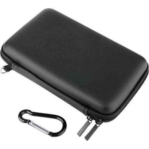 Cool Black EVA Skin Carry Hard Case Bag Pouch 18.5 X 11 X 4.5 Cm for Nintend 3DS LL with Strap Gaming Accessaries Nintendo