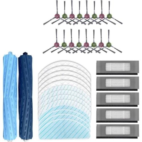 Suitable for ECOVACS T9 AIVI/AIVI+ Sweeper Replacement Accessories Main Brush Side Brush HEPA Filter Washing Mop Cloth