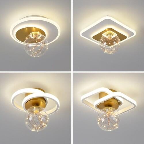 Aisle Corridor Lights Starry Sky Ceiling Lights Entrance Porch Balcony Lights Modern Minimalist Net Red Entrance LED Lamps