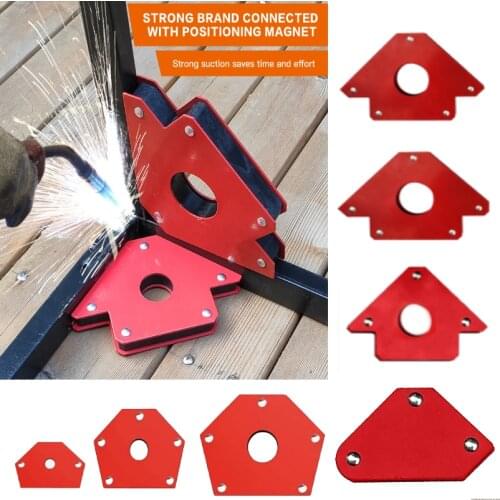 4 PCS Angles Magnetic Welding Corner Holder Positioner Soldering Locator Welding Tool for Strong Magnetic Welding Accessories