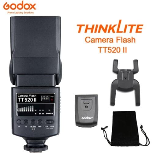 Godox Camera Flash TT520II with Build-in 433MHz Wireless Signal for Canon Nikon Pentax Olympus DSLR Cameras