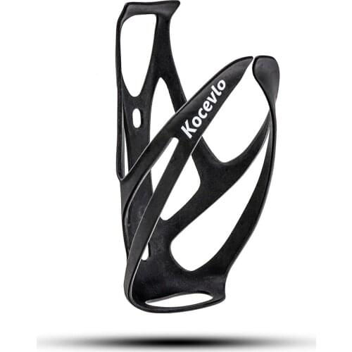 1 few KOCEVLO NEW 2021 bicycle bottle cage carbon fibre nylon fibre hybrid material Road bottle holder mtb bicycle water bottle
