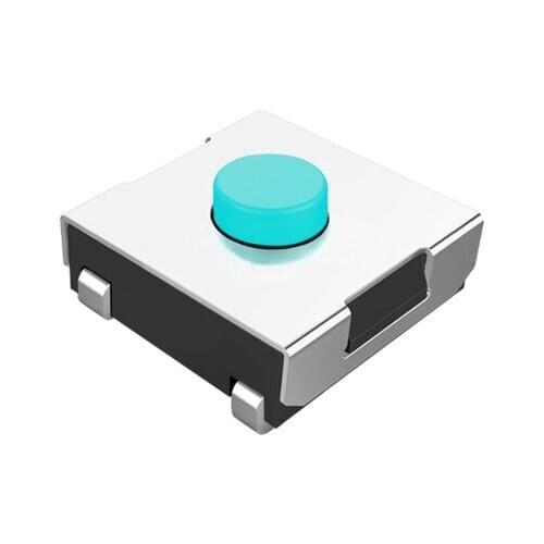 10pcs TS-E014 Tact switch 4 feet 6.2*6.2 feet 2mm silicone button button socket