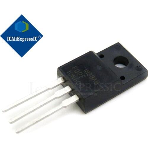 100PCS FQPF10N60C TO-220 10N60C TO220 10N60 MOS FET transistor In Stock